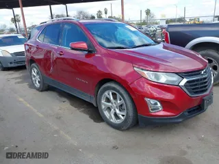 2018 Chevrolet Equinox LT with VIN 3GNAXKEX3JL342281, listed as a IAAI auction lot 41738545 with 93,398 mi miles. Bid and sale history available at carsss.com. Image 1.