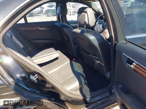 2009 Mercedes-Benz C 300 Sport with VIN WDDGF81X49F271862, listed as a IAAI auction lot 41816170 with 54,886 mi miles and . Bid and sale history available at DreamBid. Image 8.
