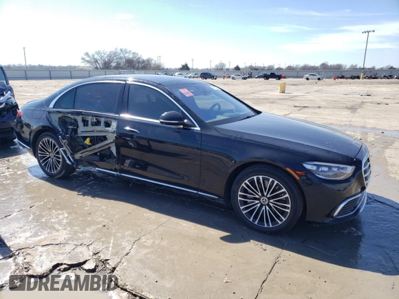 2023 Mercedes-Benz S 500 z VIN W1K6G6DB6PA195794, wystawiony jako Copart lot #46353265 z przebiegiem 35 416 mil mil oraz Szkoda całkowita • Salvage title. Historia ofert i sprzedaży dostępna na DreamBid. Obrazek 4.
