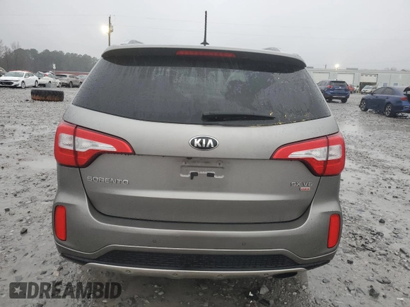 2014 Kia Sorento SX Limited with VIN 5XYKW4A75EG527351, listed as a Copart auction lot 89175405 with 201,631 mi miles and Salvage Title. Bid and sale history available at carsss.com. Image 6.