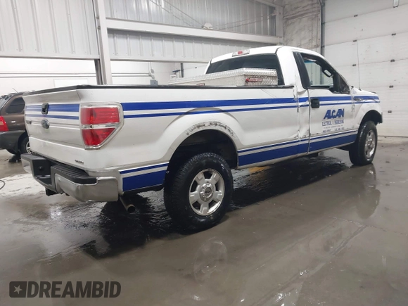 2014 Ford F-150 XL with VIN 1FTMF1EM8EKD07316, listed as a IAAI auction lot 41243529 with 91,577 mi miles and . Bid and sale history available at DreamBid. Image 4.