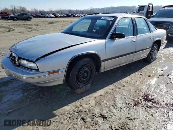 1993 Buick Regal with VIN 2G4WB54TXP1424270, listed as a Copart auction lot 41926734 with 114,102 mi miles and Salvage Title. Bid and sale history available at DreamBid. Image 1.