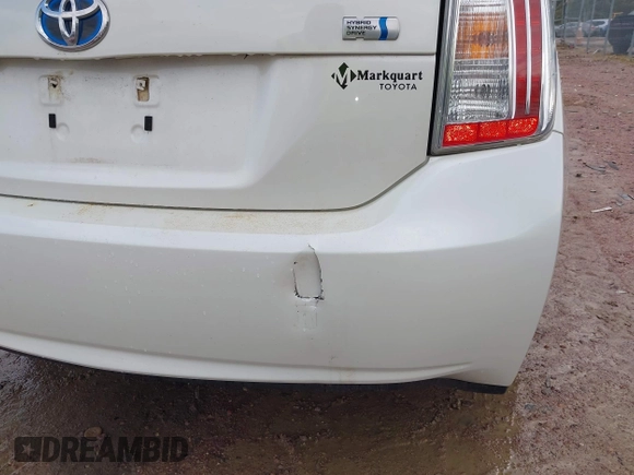 2012 Toyota Prius One with VIN JTDKN3DUXC5417223, listed as a IAAI auction lot 42084135 with 182,187 mi miles and . Bid and sale history available at DreamBid. Image 19.