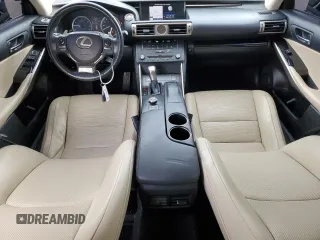2015 Lexus IS 250 with VIN JTHBF1D20F5049315, listed as a Copart auction lot 50837935 with 121,060 mi miles and Salvage Title. Bid and sale history available at carsss.com. Image 8.