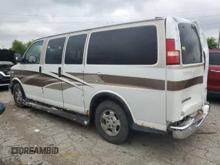 2003 Chevrolet Express Cargo YF7 Upfitter with VIN 1GBFG15T731232886, listed as a Copart auction lot 63531595 with 172,523 mi miles and Salvage title. Bid and sale history available at DreamBid. Image 2.