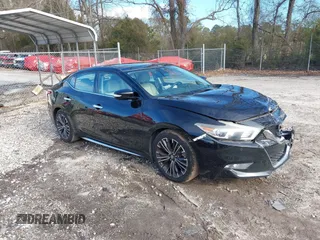 2017 Nissan Maxima SV with VIN 1N4AA6AP2HC405681, listed as a IAAI auction lot 41282534 with 98,000 mi miles. Bid and sale history available at carsss.com. Image 1.