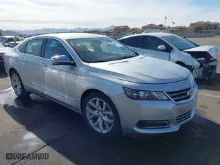 2017 Chevrolet Impala Premier with VIN 1G1145S36HU185794, listed as a IAAI auction lot 41423458 with 153,304 mi miles. Bid and sale history available at carsss.com. Image 1.