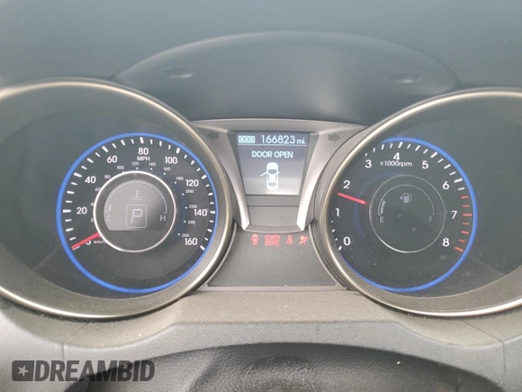 2013 Hyundai Genesis Coupe Premium with VIN KMHHT6KD5DU097848, listed as a Copart auction lot 62369675 with 166,823 mi miles and Clean title. Bid and sale history available at DreamBid. Image 9.