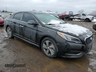 2016 Hyundai Sonata Hybrid Limited with VIN KMHE34L12GA014507, listed as a Copart auction lot 44608193 with 148,100 mi miles. Bid and sale history available at carsss.com. Image 4.