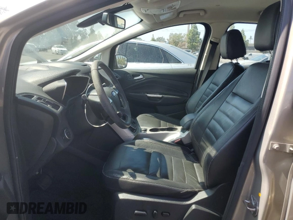 2015 Ford C-Max SEL with VIN 1FADP5CU9FL115704, listed as a Copart auction lot 73208404 with 130,343 mi miles and Salvage Title. Bid and sale history available at carsss.com. Image 7.