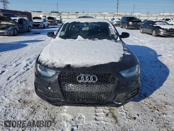 2014 Audi A4 Premium Plus with VIN WAUFFAFL1EA065874, listed as a Copart auction lot 87691285 with 62,172 mi miles and Salvage Title. Bid and sale history available at carsss.com. Image 5.