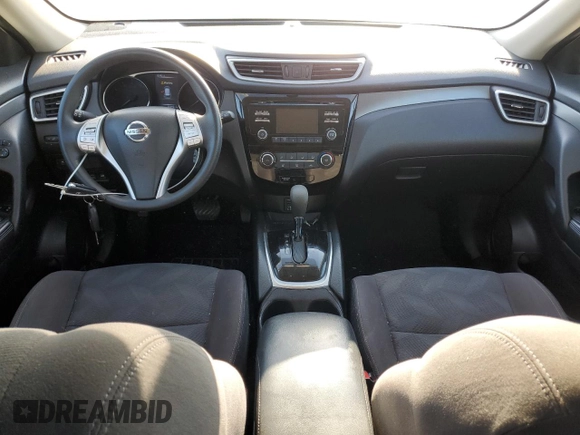 2016 Nissan Rogue S with VIN KNMAT2MV6GP689363, listed as a Copart auction lot 52176745 with 68,492 mi miles and Salvage Title. Bid and sale history available at DreamBid. Image 8.