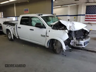2014 Ram 1500 Big Horn with VIN 1C6RR7TT6ES450251, listed as a Copart auction lot 54574455 with 150,454 mi miles and Salvage title. Bid and sale history available at DreamBid. Image 4.