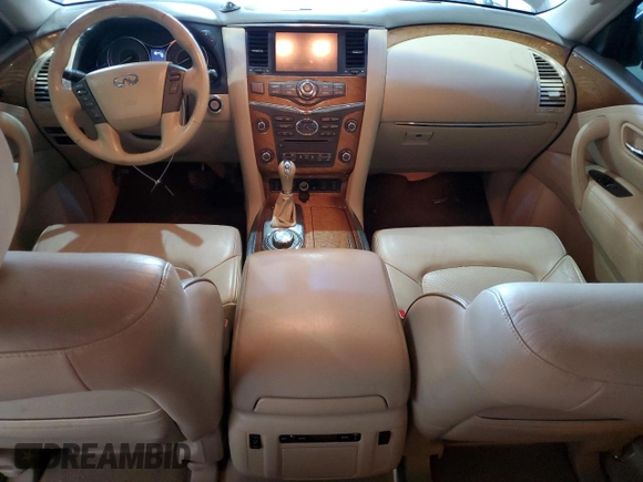 2014 Infiniti QX80 with VIN JN8AZ2NE0E9061737, listed as a Copart auction lot 61926565 with Not provided miles and Clean title. Bid and sale history available at DreamBid. Image 8.