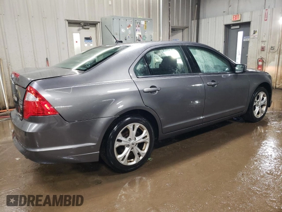 2012 Ford Fusion SE z VIN 3FAHP0HG5CR392483, wystawiony jako Copart lot #48069745 z przebiegiem 155 171 mil mil oraz Szkoda całkowita • Salvage title. Historia ofert i sprzedaży dostępna na DreamBid. Obrazek 3.
