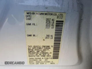 2017 Nissan Altima SV with VIN 1N4AL3AP4HC470878, listed as a Copart auction lot 59351105 with 142,571 mi miles and Salvage title. Bid and sale history available at DreamBid. Image 13.