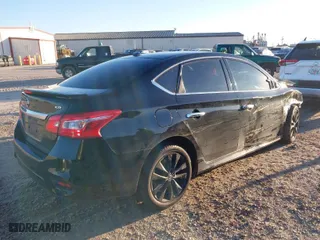 2017 Nissan Sentra SV with VIN 3N1AB7AP9HY408262, listed as a IAAI auction lot 41229209 with 173,444 mi miles. Bid and sale history available at carsss.com. Image 4.