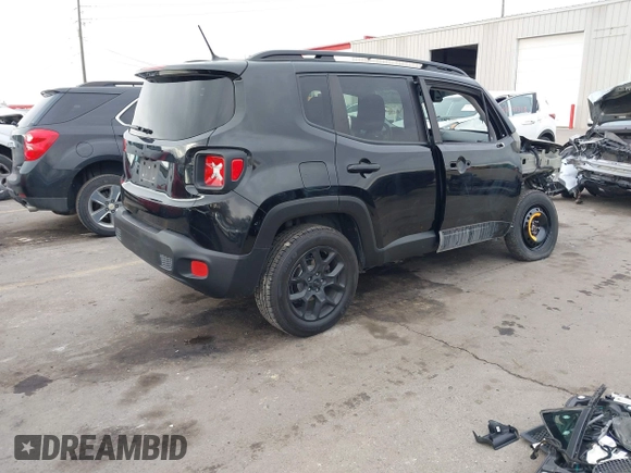 2017 Jeep Renegade Latitude with VIN ZACCJBBB8HPE73414, listed as a IAAI auction lot 41830671 with 105,227 mi miles. Bid and sale history available at carsss.com. Image 4.