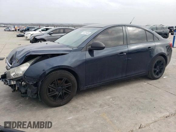 2014 Chevrolet Cruze LS with VIN 1G1PA5SH2E7257874, listed as a Copart auction lot 44234405 with 160,801 mi miles and Salvage Title. Bid and sale history available at carsss.com. Image 1.
