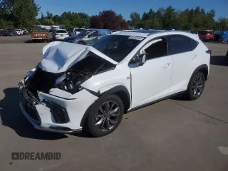 2019 Lexus NX 300 z VIN JTJYARBZ1K2133211, wystawiony jako Copart lot #55333545 z przebiegiem 56 814 mil mil oraz Szkoda całkowita • Salvage title. Historia ofert i sprzedaży dostępna na DreamBid. Obrazek 1.