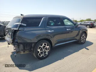 2022 Hyundai Palisade Calligraphy с VIN KM8R7DHE6NU433182, выставлен на аукционе Copart как лот 64933755 с пробегом 36 735 миль миль и Списание • Salvage title. История ставок и продаж доступна на DreamBid. Изображение 3.