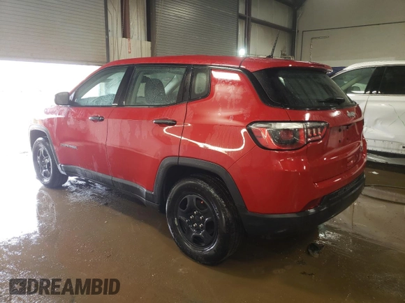 2018 Jeep Compass Sport with VIN 3C4NJCAB8JT300622, listed as a Copart auction lot 51066835 with 96,741 mi miles and Salvage Title. Bid and sale history available at carsss.com. Image 2.
