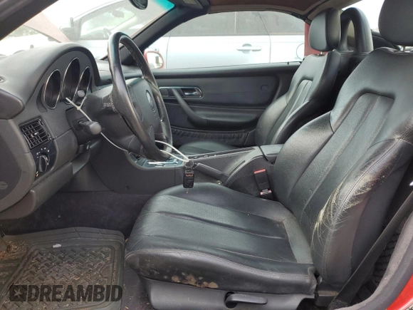 1999 Mercedes-Benz SLK 230/320 with VIN WDBKK47F8XF134409, listed as a Copart auction lot 79716654 with 92,077 mi miles and Clean Title. Bid and sale history available at DreamBid. Image 7.