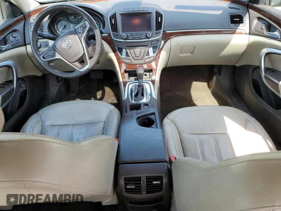 2015 Buick Regal with VIN 2G4GK5EX6F9256987, listed as a Copart auction lot 52890705 with 132,404 mi miles and Salvage title. Bid and sale history available at DreamBid. Image 8.