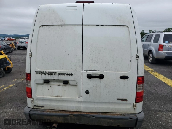 2013 Ford Transit Connect XL with VIN NM0LS7AN3DT158683, listed as a Copart auction lot 60033215 with 264,522 mi miles and Salvage title. Bid and sale history available at DreamBid. Image 6.