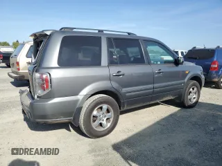 2008 Honda Pilot EX-L with VIN 5FNYF18558B005554, listed as a Copart auction lot 53921465 with 255,166 mi miles and Salvage Title. Bid and sale history available at DreamBid. Image 3.