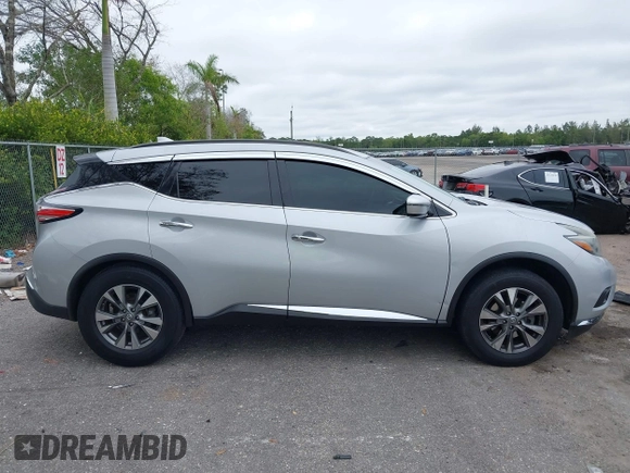 2018 Nissan Murano SV with VIN 5N1AZ2MGXJN138318, listed as a IAAI auction lot 41332561 with 104,067 mi miles and . Bid and sale history available at DreamBid. Image 13.