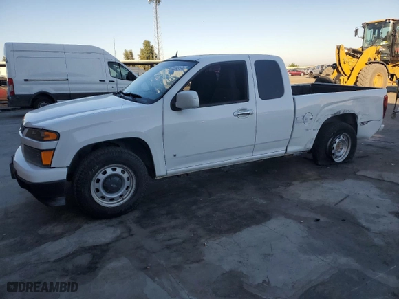 2009 Chevrolet Colorado Work Truck with VIN 1GCCS19E498149120, listed as a Copart auction lot 72383104 with 296,546 mi miles and Salvage Title. Bid and sale history available at carsss.com. Image 1.