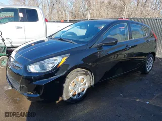 2013 Hyundai Accent GL with VIN KMHCT5AE6DU128989, listed as a IAAI auction lot 41744428 with 92,102 mi miles. Bid and sale history available at carsss.com. Image 17.