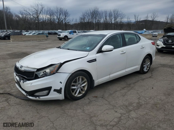 2013 Kia Optima LX with VIN 5XXGM4A76DG178845, listed as a Copart auction lot 50394595 with 236,193 mi miles and Salvage Title. Bid and sale history available at carsss.com. Image 1.