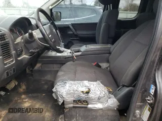 2010 Nissan Titan SE with VIN 1N6AA0CA9AN319565, listed as a Copart auction lot 44175775 with 214,303 mi miles and Salvage Title. Bid and sale history available at carsss.com. Image 7.