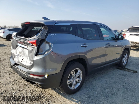 2020 GMC Terrain SLE with VIN 3GKALMEV7LL294905, listed as a Copart auction lot 43029265 with 47,843 mi miles and Salvage Title. Bid and sale history available at DreamBid. Image 3.