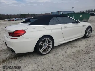 2012 BMW 6 Series 640i with VIN WBALW7C56CDX58172, listed as a Copart auction lot 44383255 with 140,240 mi miles and Salvage Title. Bid and sale history available at carsss.com. Image 3.