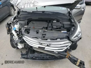 2018 Hyundai Santa Fe 2.4L with VIN 5XYZTDLB9JG563224, listed as a Copart auction lot 58470265 with 133,844 mi miles and Salvage title. Bid and sale history available at DreamBid. Image 11.