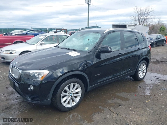 2015 BMW X3 xDrive28i with VIN 5UXWX9C58F0D49628, listed as a IAAI auction lot 41706127 with 99,982 mi miles. Bid and sale history available at carsss.com. Image 17.