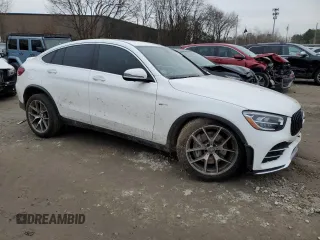 2021 Mercedes-Benz GLC with VIN W1N0J6EB1MF888716, listed as a Copart auction lot 78677143 with 46,358 mi miles. Bid and sale history available at carsss.com. Image 4.