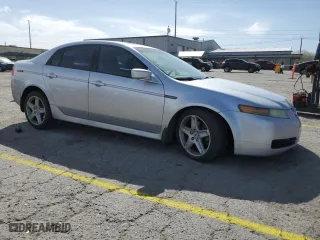 2004 Acura TL with VIN 19UUA662X4A014662, listed as a Copart auction lot 51118925 with 147,731 mi miles and Salvage Title. Bid and sale history available at carsss.com. Image 4.