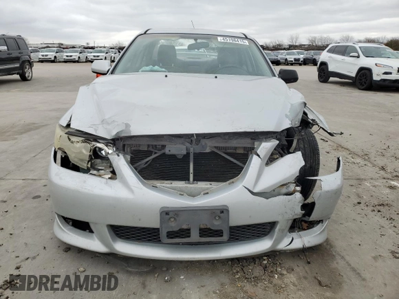 2004 Mazda Mazda6 s with VIN 1YVFP80D545N96085, listed as a Copart auction lot 45198415 with 196,380 mi miles and Salvage Title. Bid and sale history available at carsss.com. Image 5.