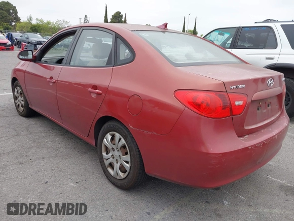 2009 Hyundai Elantra SE with VIN KMHDU46D19U751813, listed as a IAAI auction lot 42161925 with 158,288 mi miles and . Bid and sale history available at DreamBid. Image 3.