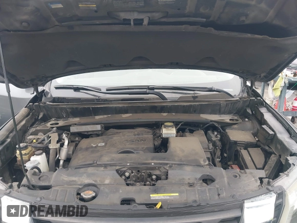 2019 Nissan Pathfinder SL with VIN 5N1DR2MN4KC624552, listed as a IAAI auction lot 42713518 with 115,291 mi miles and . Bid and sale history available at DreamBid. Image 10.