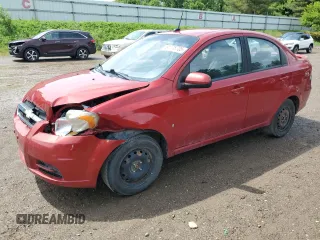2009 Chevrolet Aveo 1LT with VIN KL1TD56E29B677075, listed as a Copart auction lot 61178705 with 110,913 mi miles and Clean title. Bid and sale history available at DreamBid. Image 1.