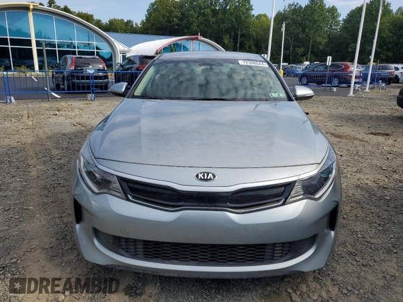 2017 Kia Optima Hybrid with VIN KNAGT4LE7H5009035, listed as a Copart auction lot 72398044 with 106,669 mi miles and Clean Title. Bid and sale history available at carsss.com. Image 5.