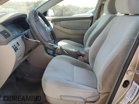 2007 Toyota Corolla CE with VIN 1NXBR32E37Z834402, listed as a Copart auction lot 45169685 with 134,420 mi miles and Salvage Title. Bid and sale history available at DreamBid. Image 7.