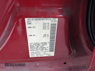 2014 Nissan Altima SL with VIN 1N4AL3AP9EC412891, listed as a IAAI auction lot 41768162 with 113,686 mi miles and . Bid and sale history available at DreamBid. Image 9.