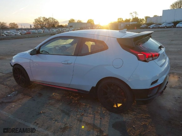 2020 Hyundai Veloster N with VIN KMHT36AH9LU003354, listed as a IAAI auction lot 41834090 with 61,863 mi miles. Bid and sale history available at carsss.com. Image 14.