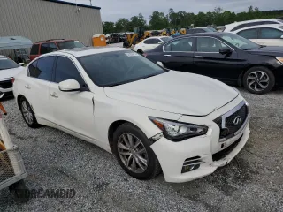 2014 Infiniti Q50 Premium с VIN JN1BV7ARXEM697759, выставлен на аукционе Copart как лот 55996815 с пробегом 129 642 миль миль и Списание • Salvage title. История ставок и продаж доступна на DreamBid. Изображение 4.